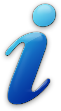 Gabon - Info Icon Png Blue (420x420), Png Download