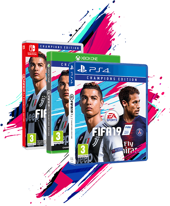Get Up To 20 Jumbo Premium Gold Fut Packs, Uefa Champions - Fifa 19 (700x720), Png Download