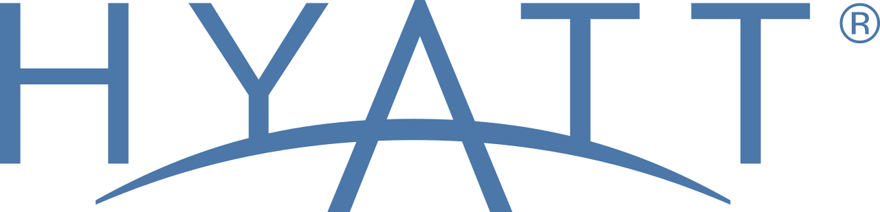 File - Hyatt Logo - Svg - Hyatt Hotels Logo Png (1280x309), Png Download