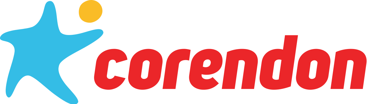 Partners To Corfu Holiday Palace Hotel - Corendon Airlines Logo Png (1280x365), Png Download