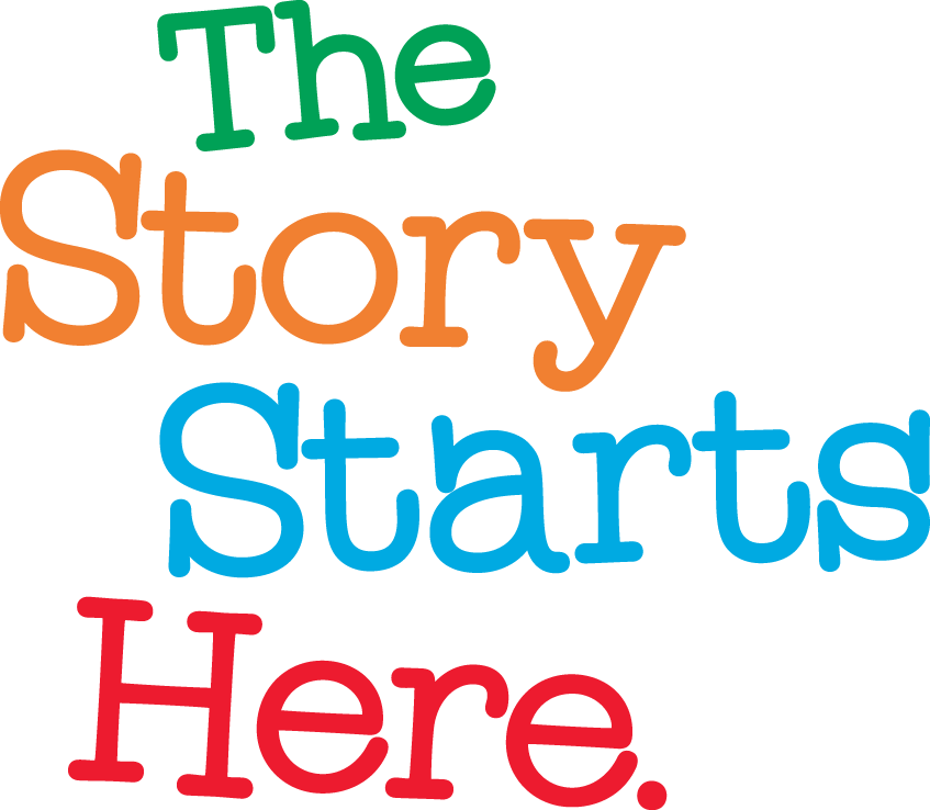 Thestorystartshere 4c Stacked - Story Starts Here (847x738), Png Download
