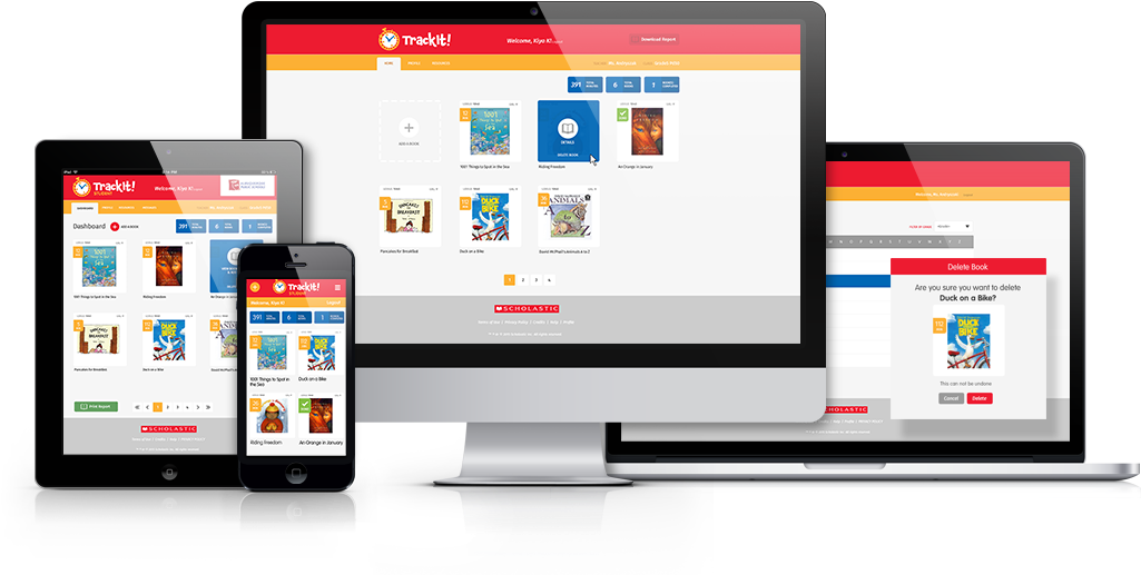 Scholastic - Trackit™ - Goedkoop Website Laten Maken (1400x800), Png Download