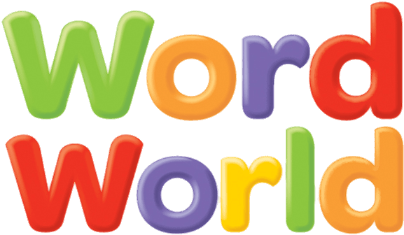 Word World Logo - Word World Where Words Come Alive Logo (617x347), Png Download