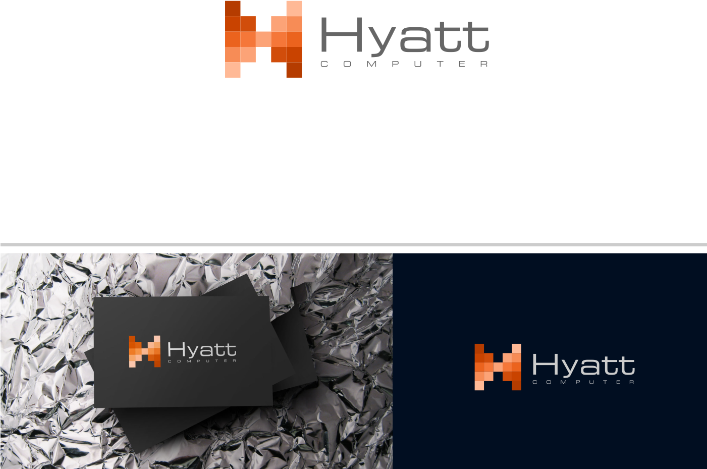 Logo Design By Rideaz For Hyatt Computer - You're Golden - Fi$h - Download (1400x1350), Png Download