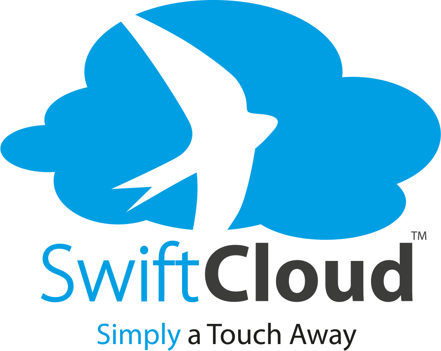 Swiftcloud New Logo With Strapline - New Icon (896x713), Png Download