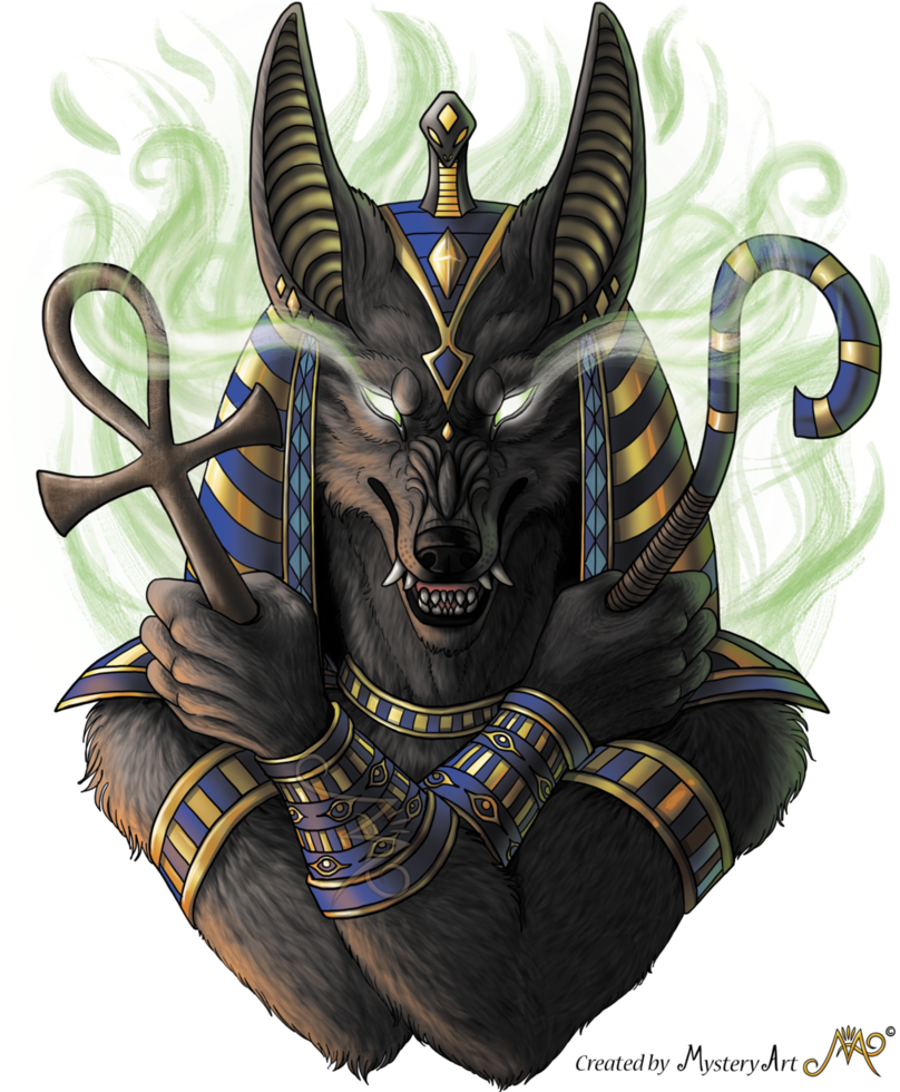 "anubis"he Was Invented A Long Long Time Ago In The - Anubis Art (816x979), Png Download