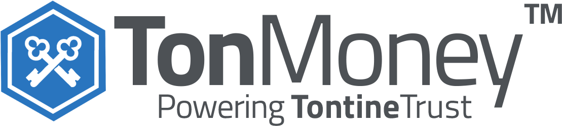 Ton Money Logo - Logo (1312x291), Png Download