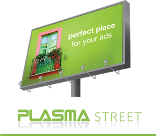 Billboard And Pedestrian Bridge Is Being One Of The - Plastiexports (640x628), Png Download
