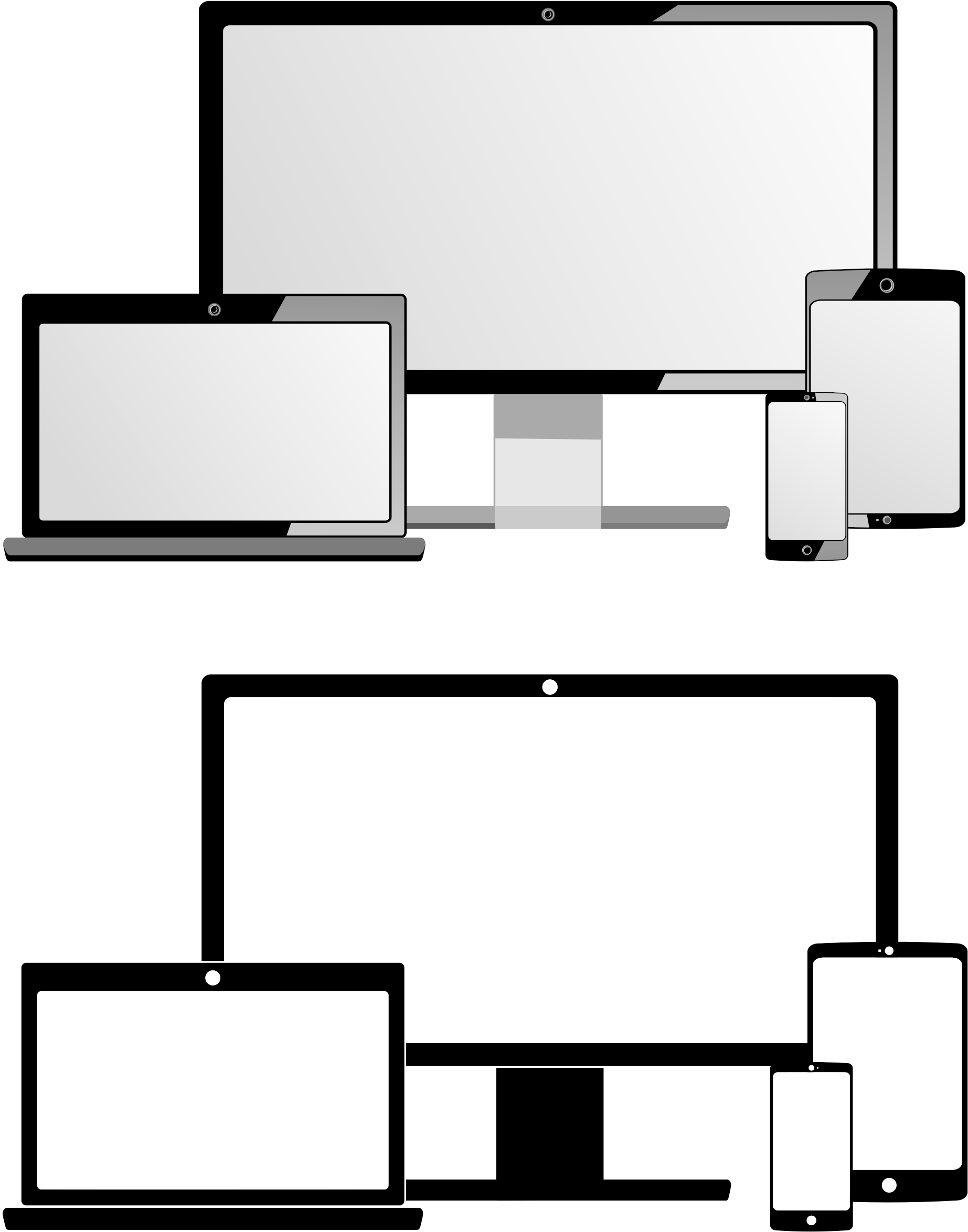 This Free Icons Png Design Of Mockup Devices (1896x2400), Png Download