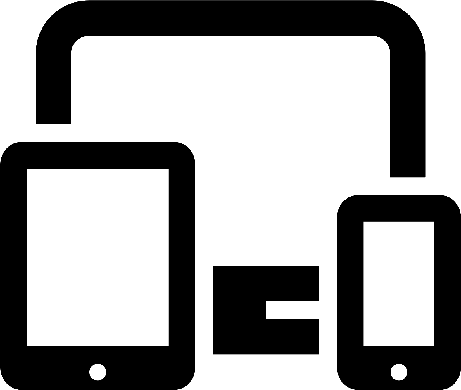 Devices Png - Mobile Device Icon Png (1600x1600), Png Download