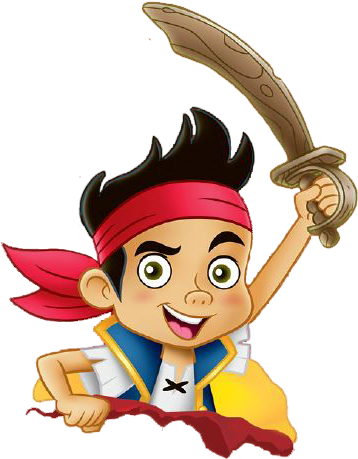 Imágenes De Jake Y Los Piratas 2 - Jake Y Los Piratas Png (374x487), Png Download