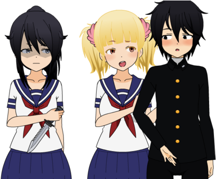 Tumblr Static Tumblr Static 640 - Senpai Anime Yandere Simulator (640x359), Png Download