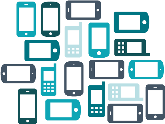Mobile Devices (600x451), Png Download