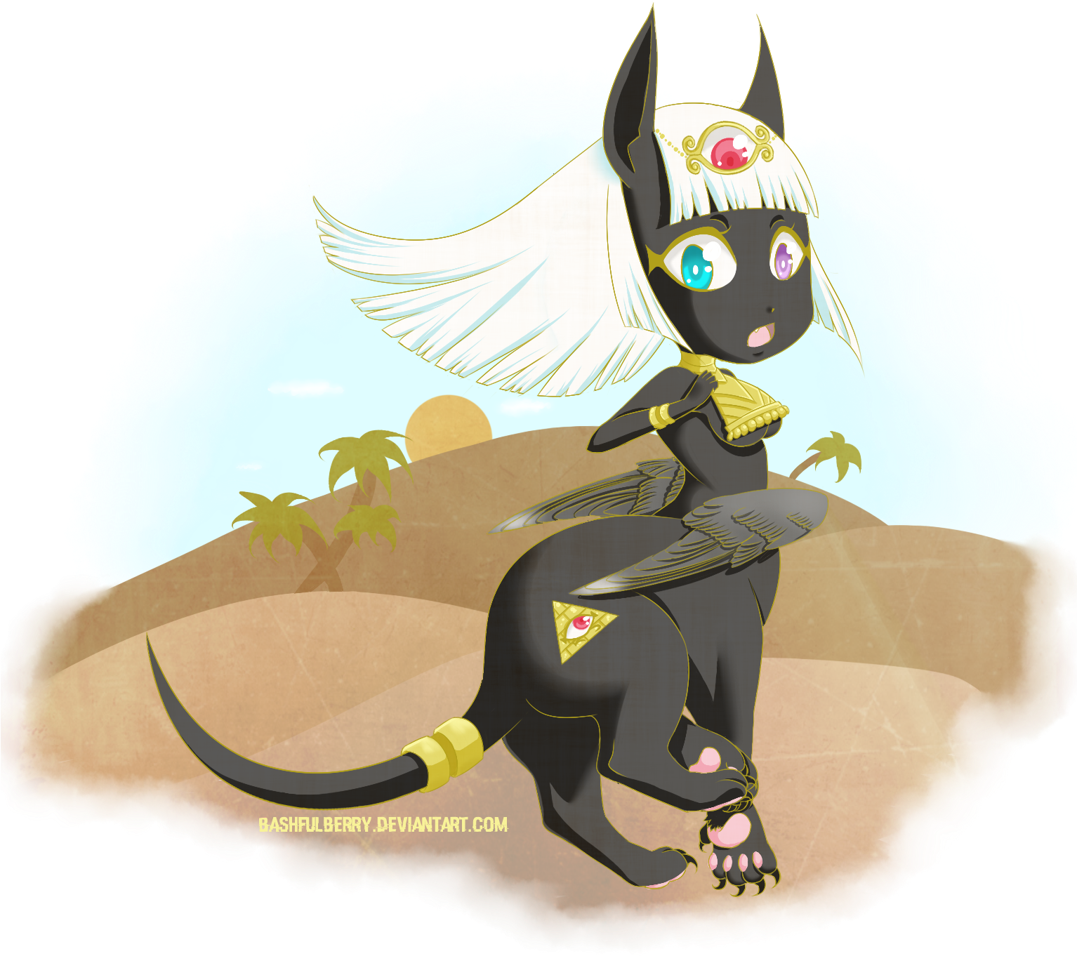 Anubis - Newgrounds (1533x1376), Png Download