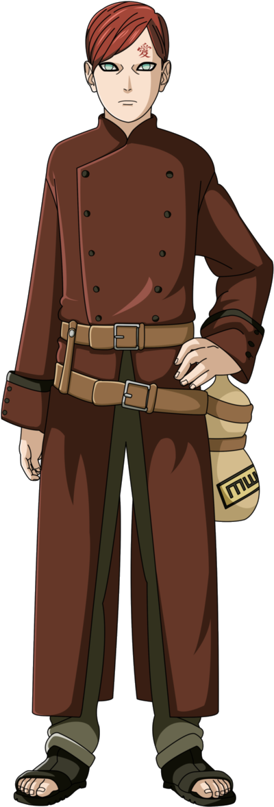 Movie Gaara - Gaara Road To Boruto (677x1181), Png Download