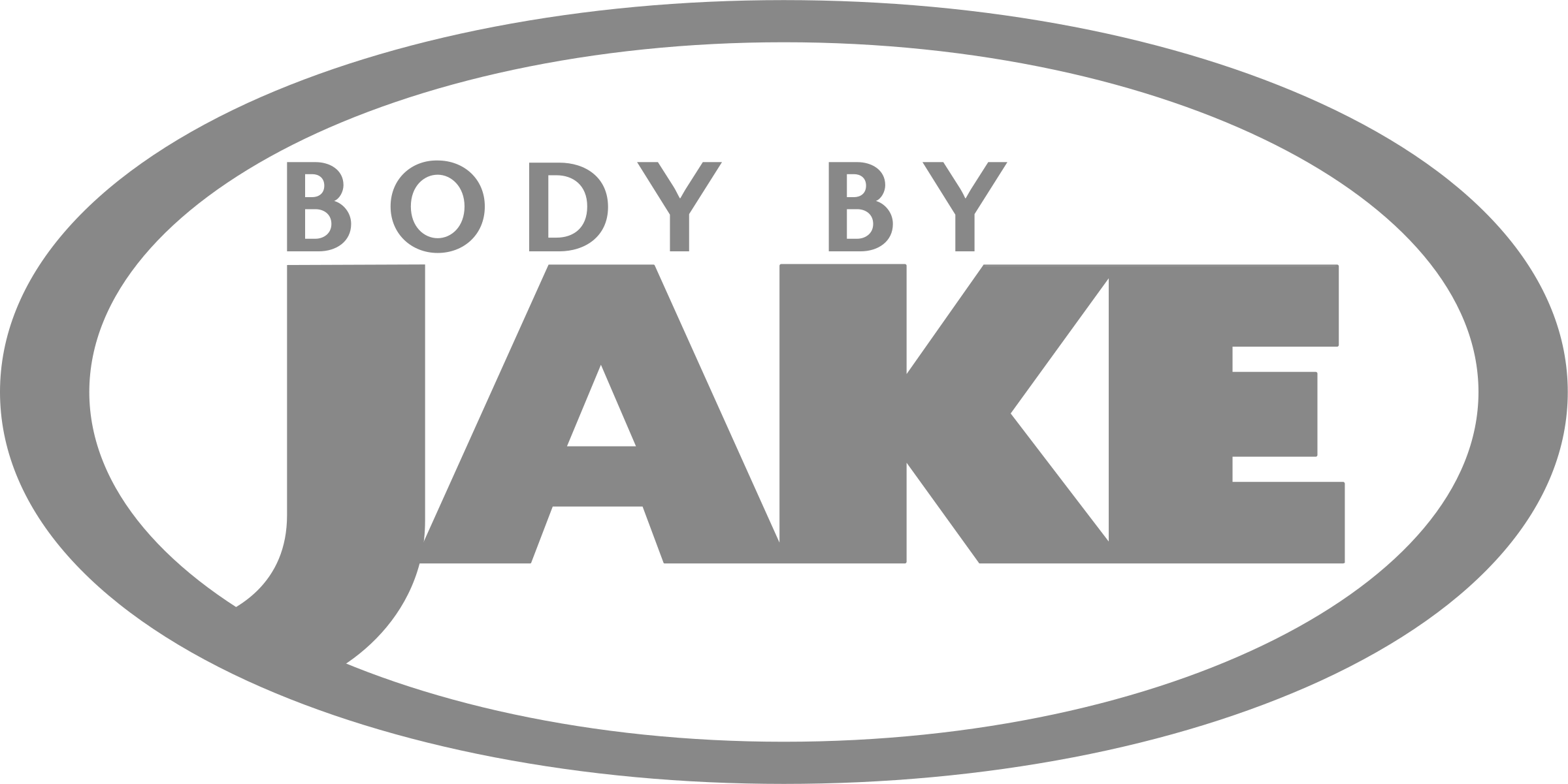 Body By Jake Logo Png Transparent - Jake Logo (2400x1201), Png Download