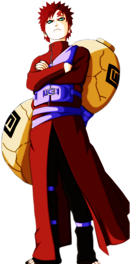 Gaara Shippuden (552x1075), Png Download