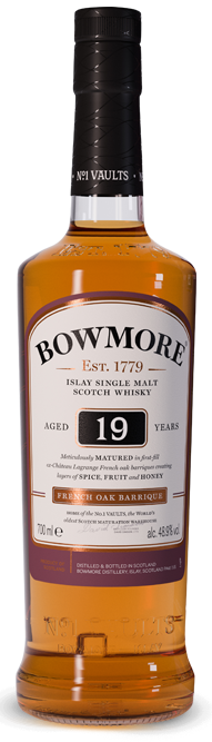 Bowmore 19 Year Old - Bowmore Vault Edition - Atlantic Sea Salt Single Malt (191x667), Png Download