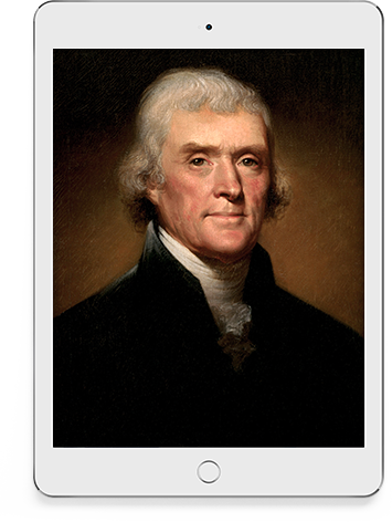 Thomas Jefferson - John Adams And Thomas Jefferson (355x472), Png Download