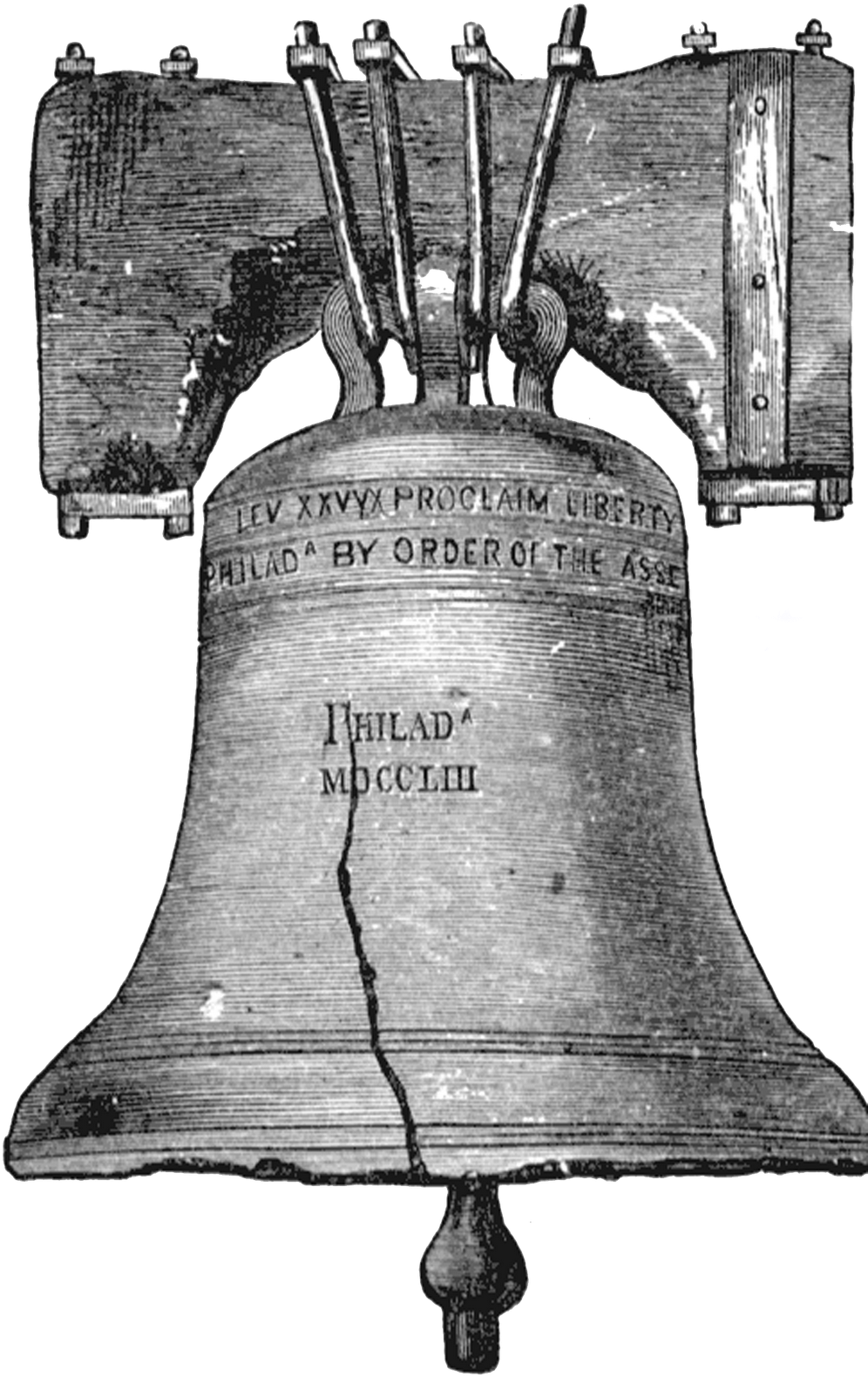 Liberty Bell Transparent Png - Liberty And The News Lippman (1036x1600), Png Download
