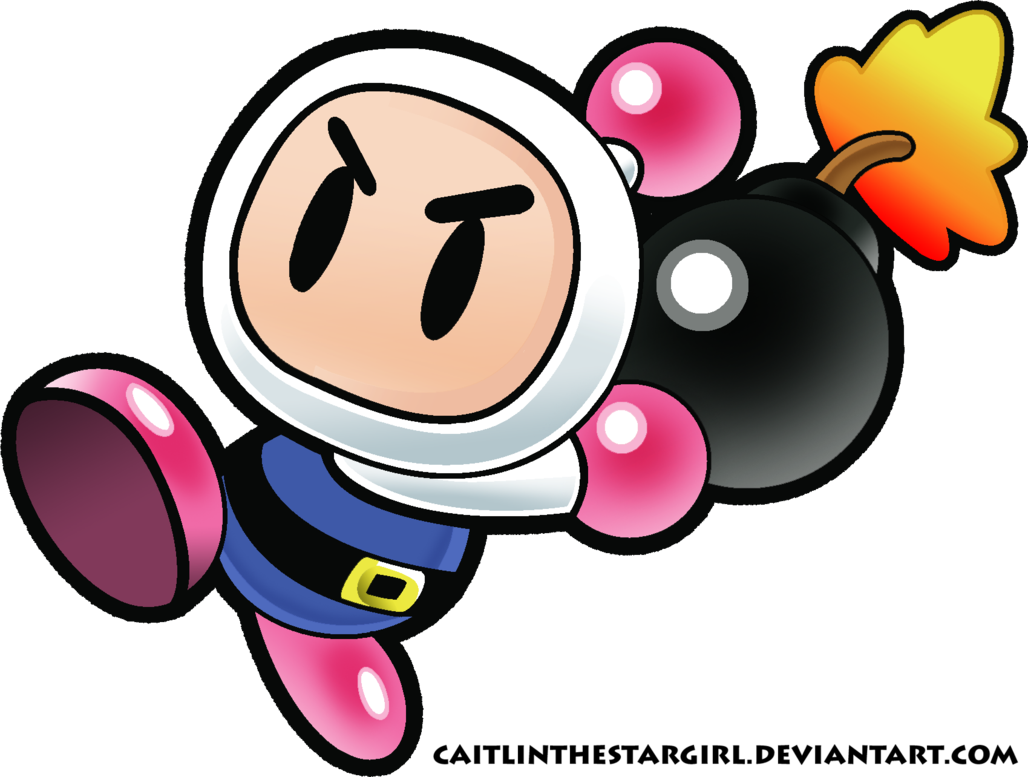 Since Nobody Ever Did A Bomberman Drawing That Dispicted - Bomberman Paper Mario (1028x777), Png Download