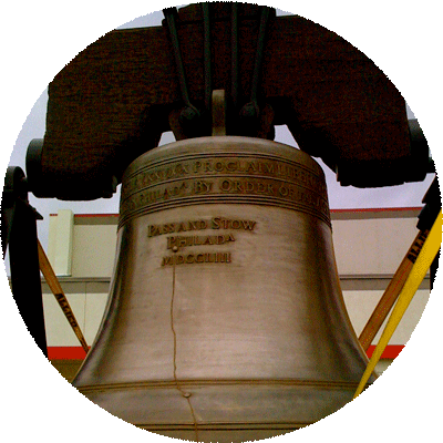 Ico Liberty Bell - Sharing The American Dream (400x400), Png Download