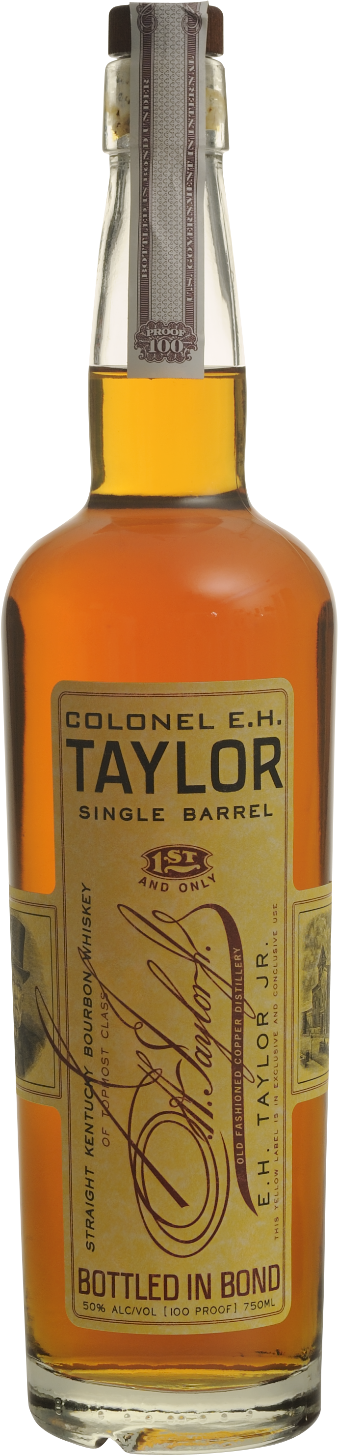 Taylor, Jr - Buffalo Trace E.h. Taylor Jr. Straight Rye Whiskey (1716x3549), Png Download