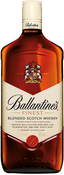 Zoom - Ballantines Whisky 1.14 Litre (216x584), Png Download