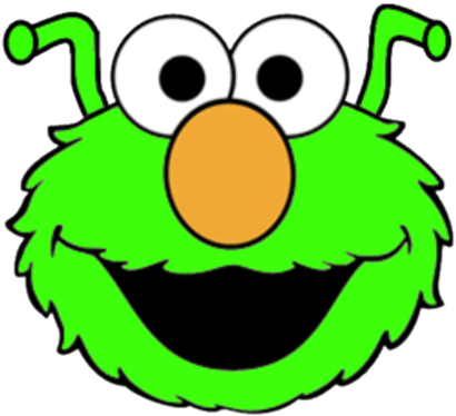 Ayy Elmao - Sesame Street Character Faces (420x420), Png Download