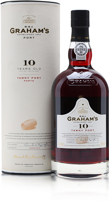 Graham's 10 Year Old Tawny Port (355x700), Png Download