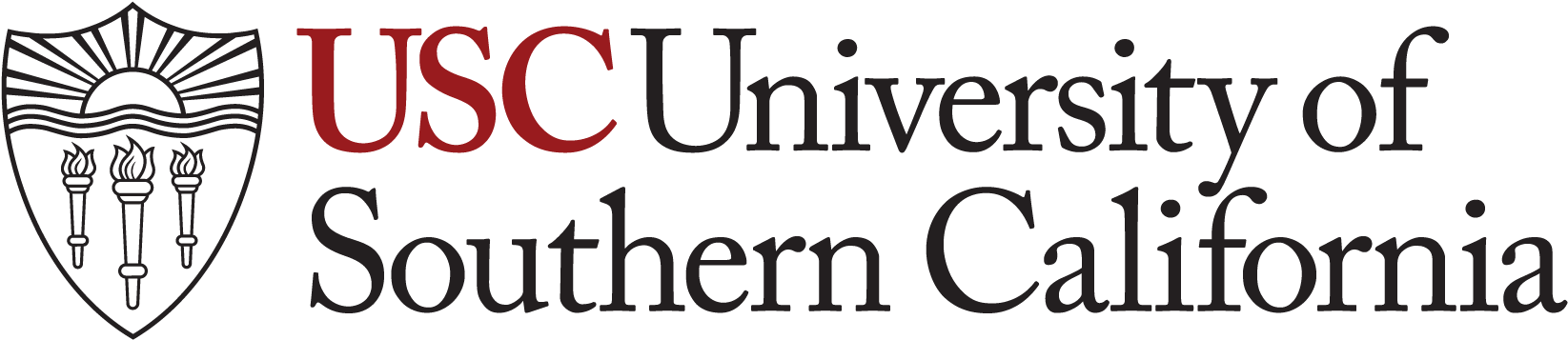 Primshield-word Smalluseshield Cardontrans - University Of Southern California Png Logo (1800x525), Png Download