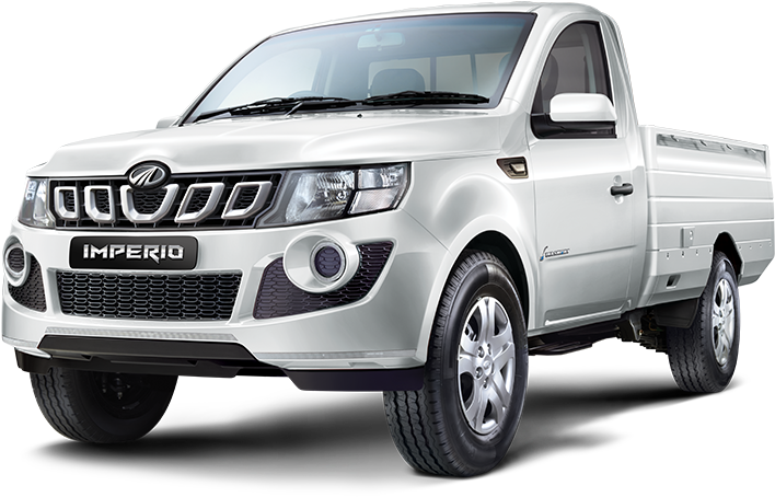 Double Cabin - Mahindra Imperio Single Cabin (722x463), Png Download