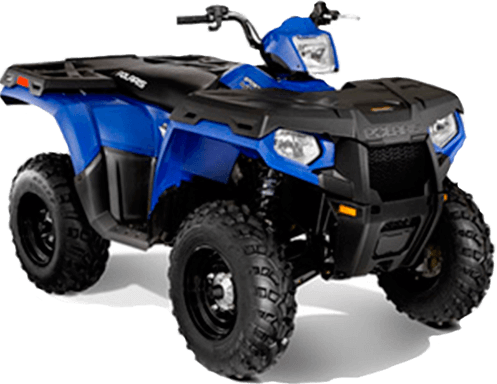 Atv Rentals - Polaris Sportsman / Scrambler Red Hand Guards (497x384), Png Download