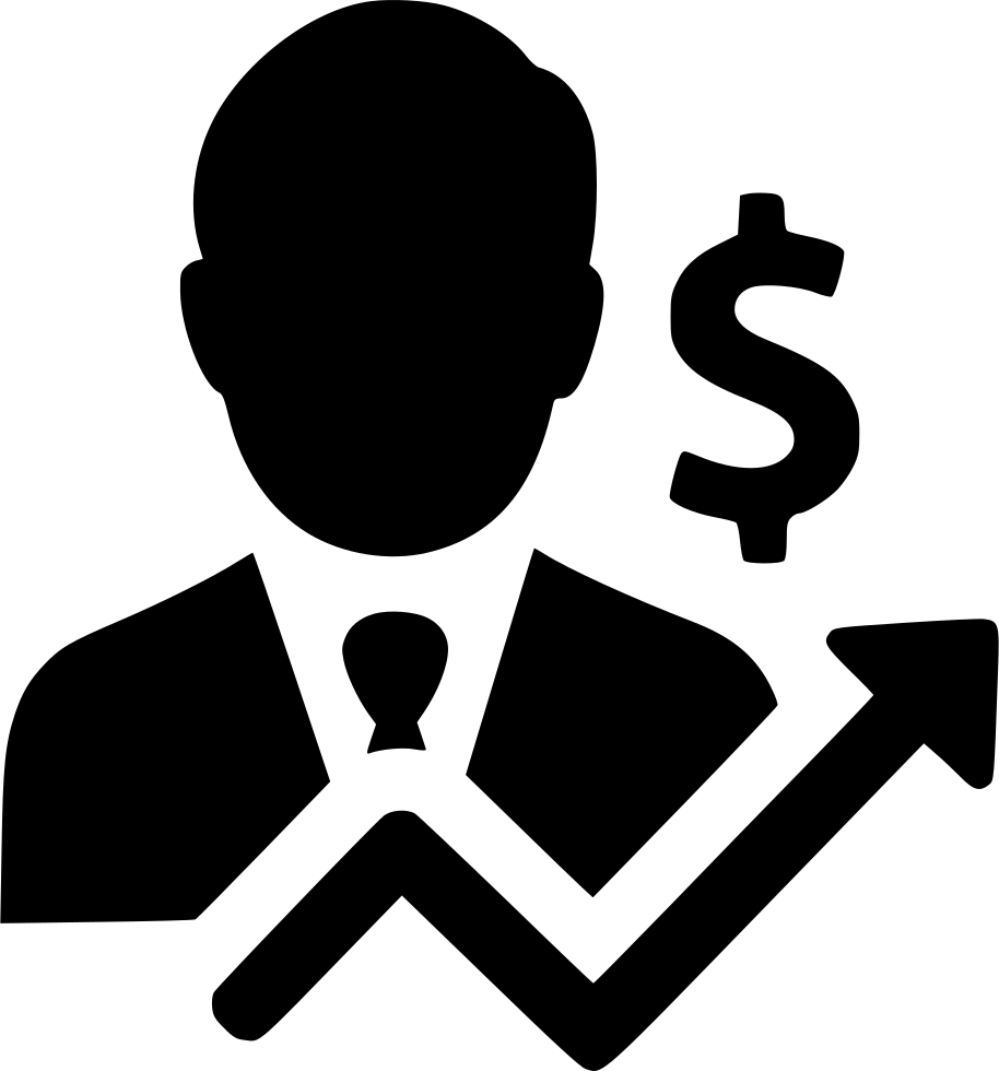 Download Businessman Earnings Income Profit Salesman Statistics Icon Business Woman Png Full Size Png Image Pngkit
