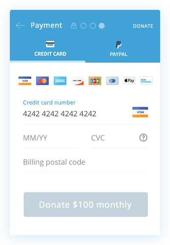 Wordpress Donation Plugin - Custom Donation Page Paypal (345x497), Png Download