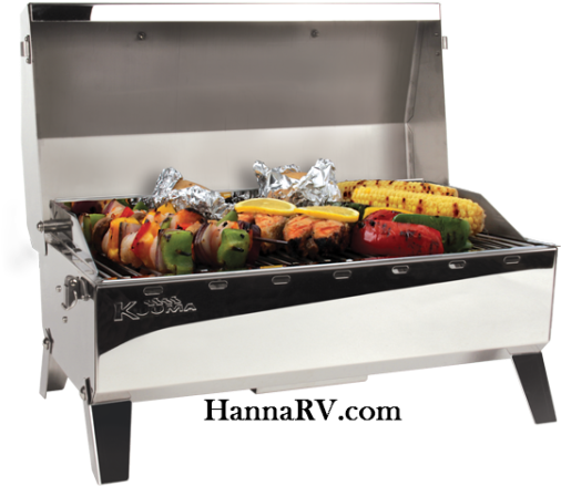 Kuuma 58130 The Original Stow N Go Bbq Grill - Camco - Olympian 4500 Gas Grill (600x460), Png Download