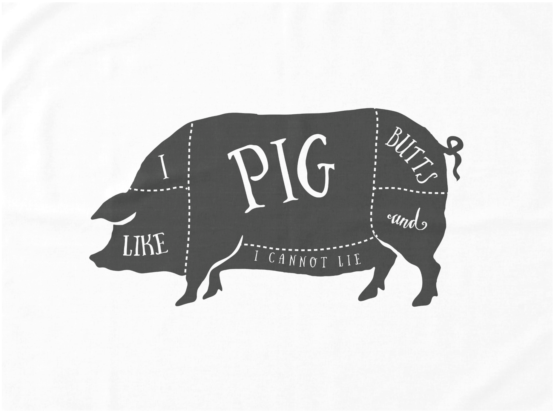 Pigbutt - Like Pig Butts (2000x2000), Png Download