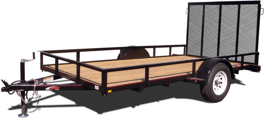 Atv Utility Trailers - Utility Trailer Png (910x427), Png Download