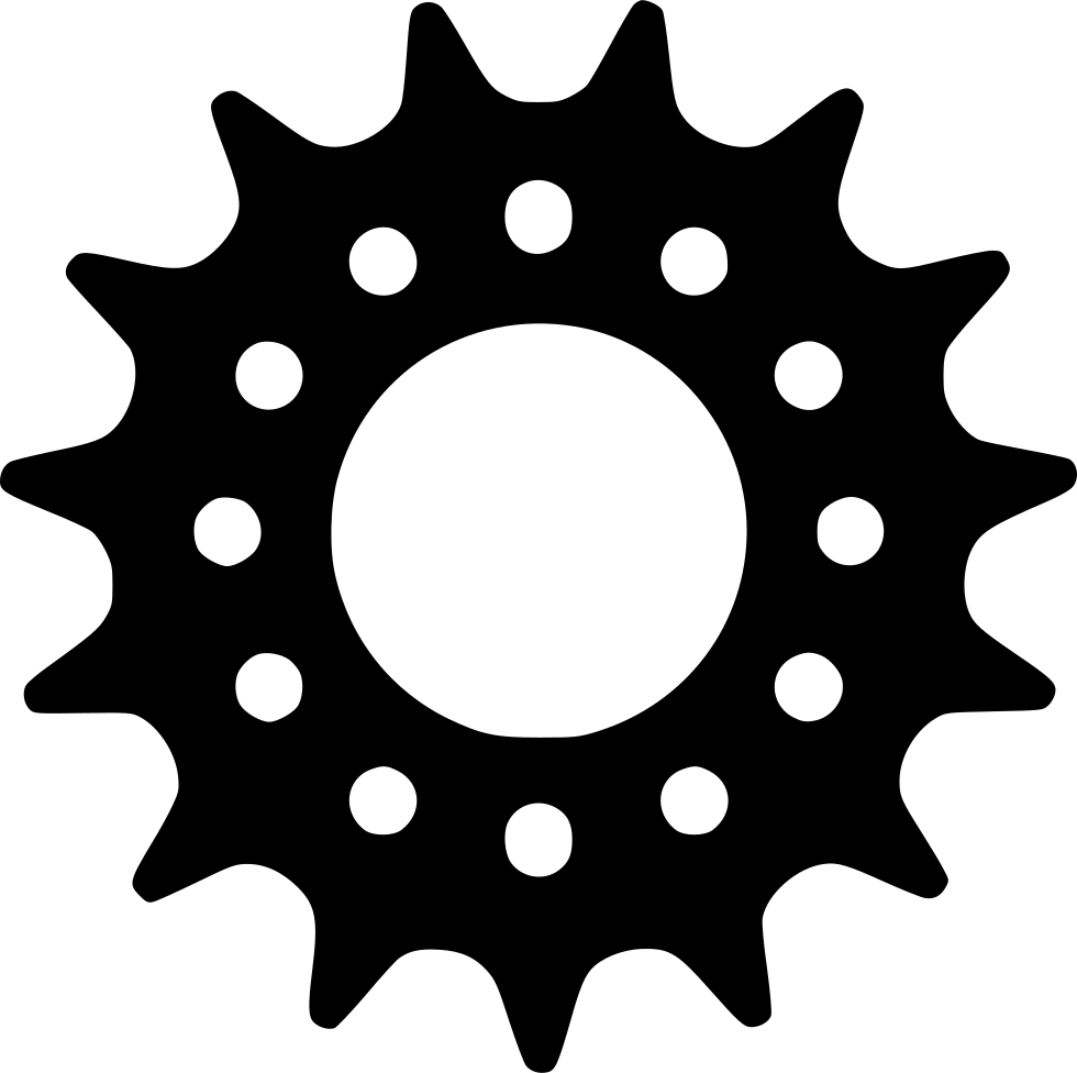 Png File Svg - Bike Gear Vector Png (980x976), Png Download