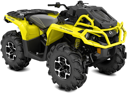 The Wider, Reengineered Outlander X Mr 650 Atv 2019 - 2019 Can Am Outlander 650 Xmr (480x348), Png Download