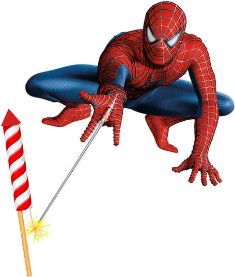 Rockets - Spider-man (484x676), Png Download