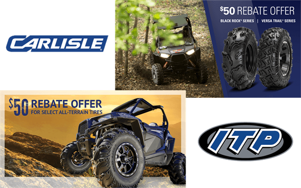 The Carlstar Group Announces Atv / Utv Fall Rebate - Bk28-7/8 Carlislie Pt (600x375), Png Download
