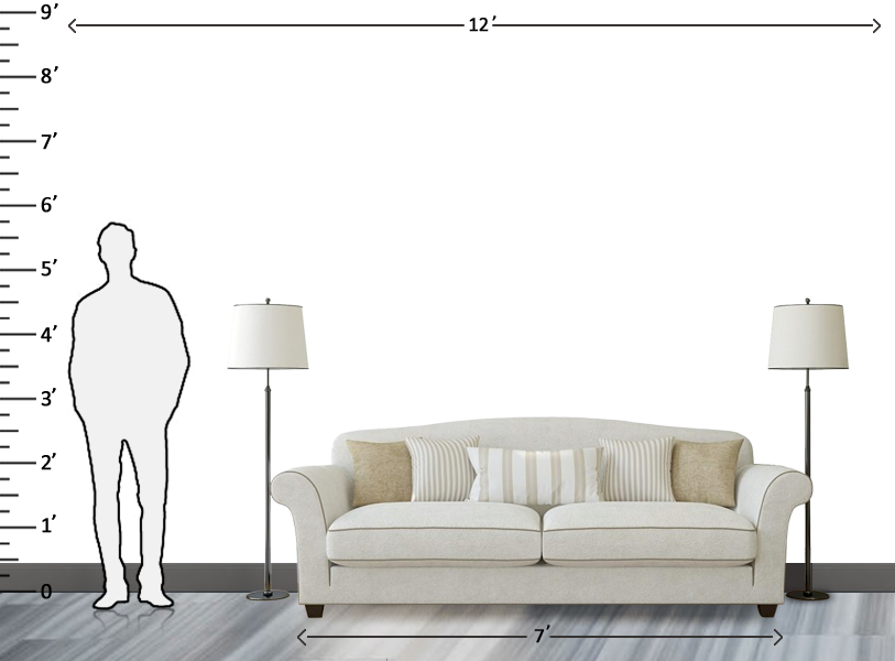 Click Here To See How Your Painting Will Look On Wall - Skull With Headphones Wall Art Music Wall Art Vinyl (813x600), Png Download