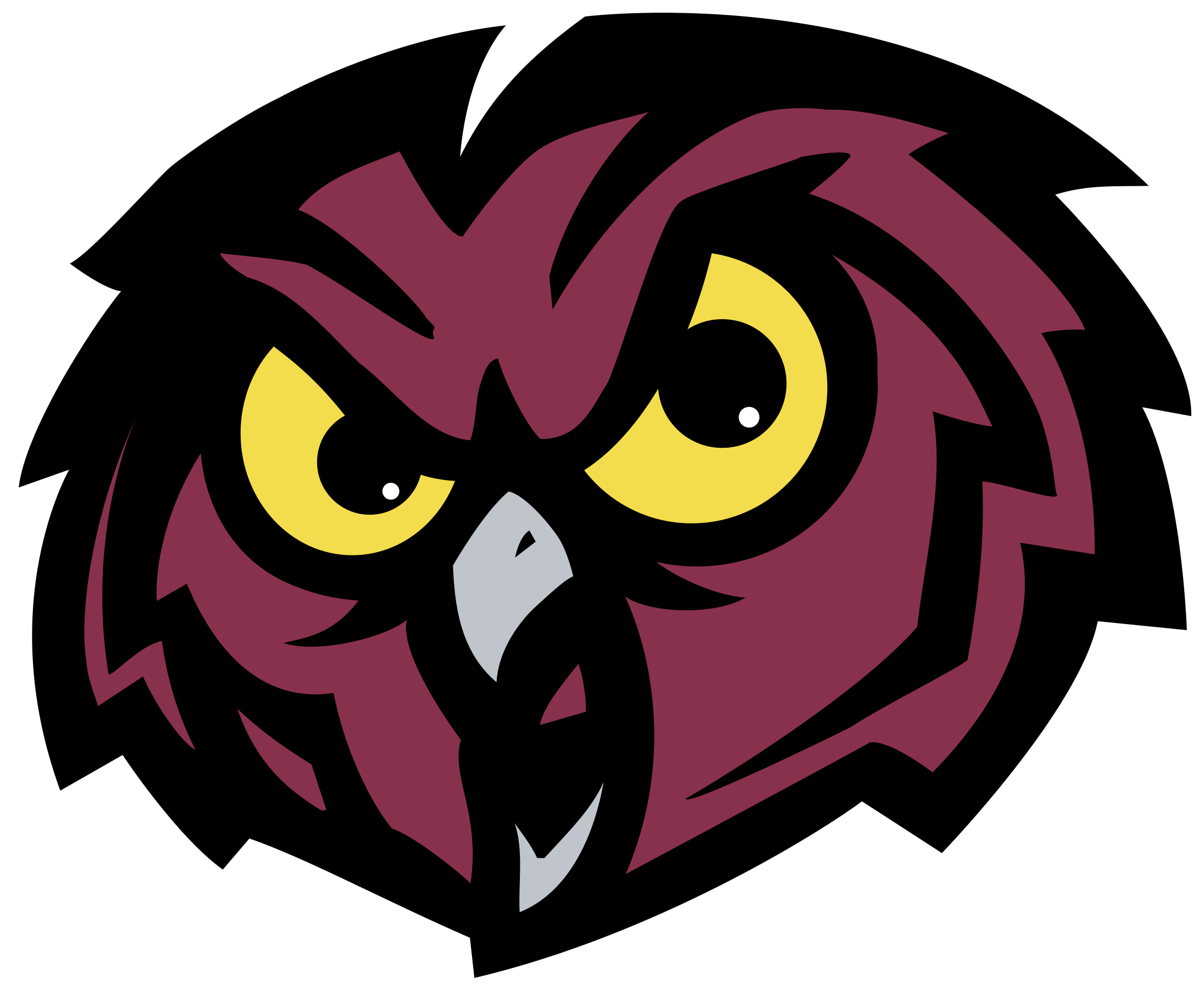 Temple Owls Logo Png Transparent - Temple University Owl Logo (2400x2400), Png Download