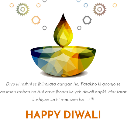 Happy Diwali Corporate Greetings (500x500), Png Download