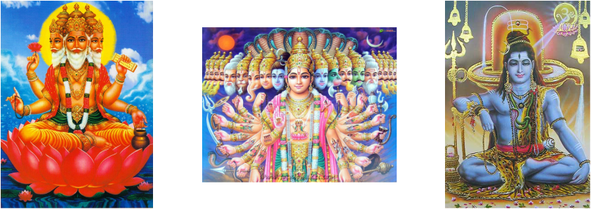 Lord Vishnu Shower Curtain (842x299), Png Download