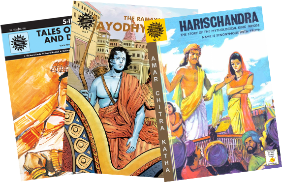 Although I Was Born Into A Hindu Family, My Parents - Amar Chitra Katha Comics, Ayodhya Kand Part (581x378), Png Download