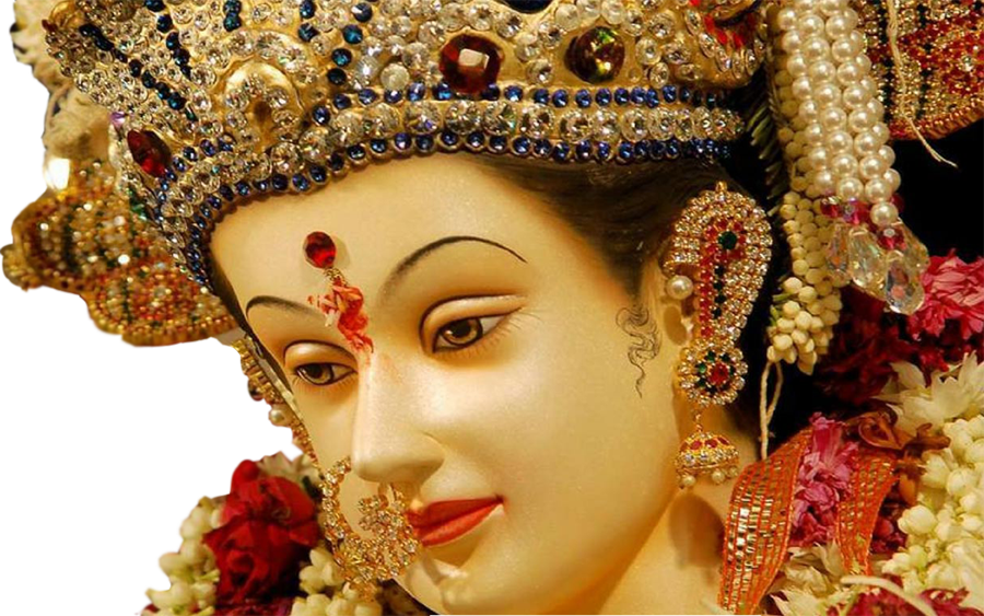 Maa Ambaji - Maa Durga (900x563), Png Download