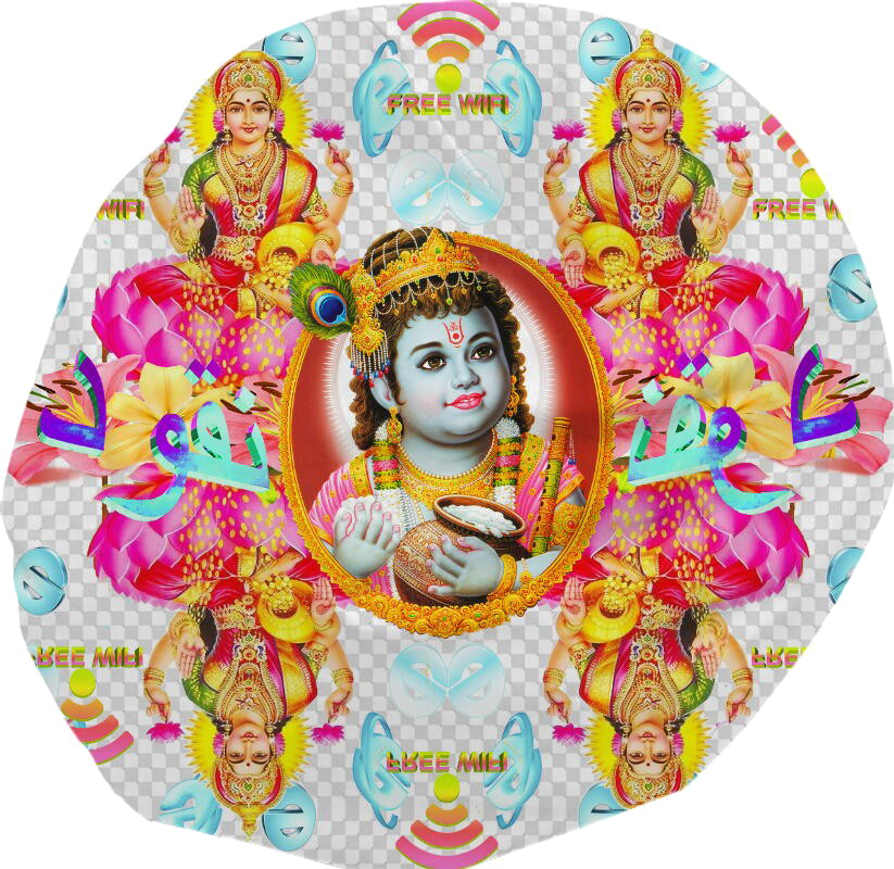 Krishna Download Transparent Png Image - Young Krishna - Buy Online Posters (823x800), Png Download