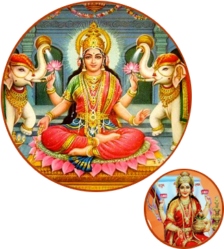 Maha Laxmi Puja Specialist - Maha Laxmi Maa (346x380), Png Download